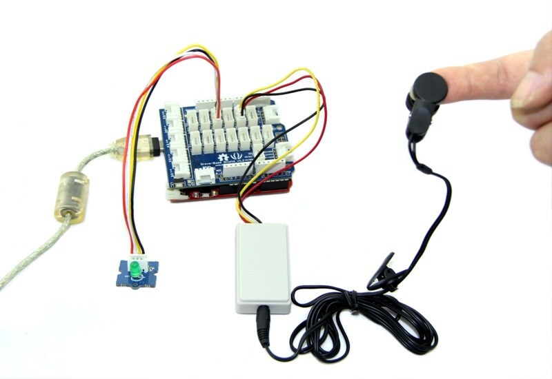 klipsli nabız ölçer sensör - ear-clip heart rate sensor örnek uygulama